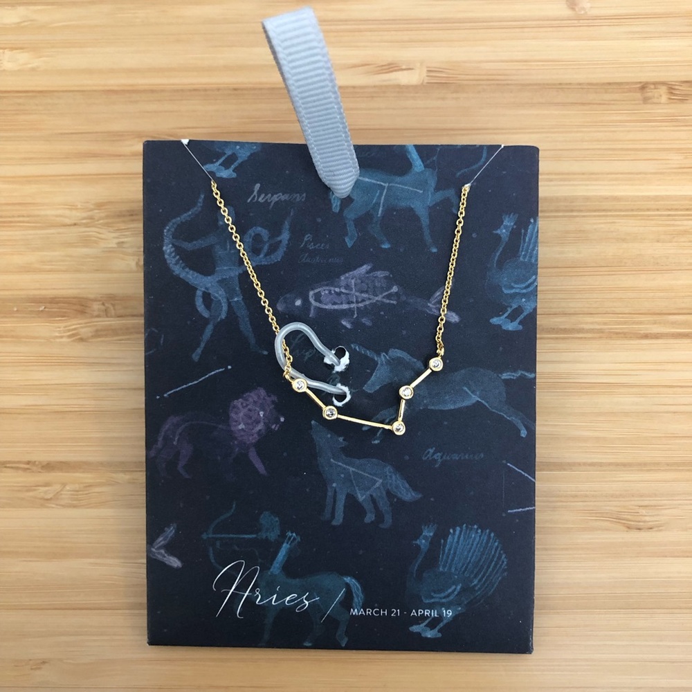 NEW – Anthropologie Aries Zodiac Necklace